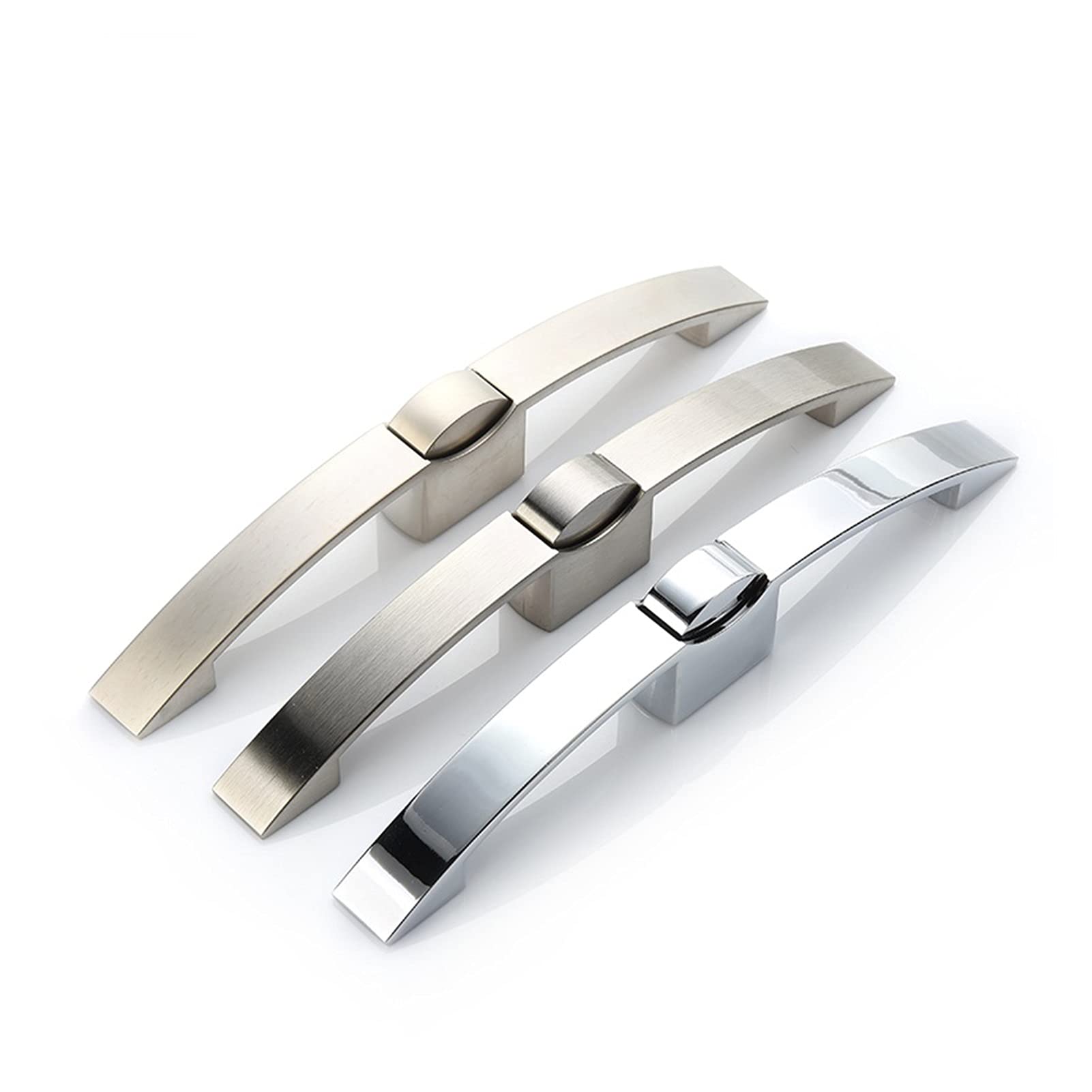 **RV Door Handle & Cabinet Push Lock - Bright Chrome 160mm - Heavy Duty Camper, Caravan, Boat & Furniture Hardware - Secure Drawer Latches & Grab Bars for Stairs**    *(Ideal for RVs, Campers, Trailers, Boats, Cabinets & Stair Safety Handles)*