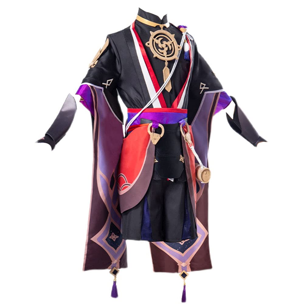 Genshin Impact Scaramouche Cosplay Costume - Anime Cosplay Outfit for Halloween, Carnival & Conventions | Perfect for Cosplay Events & Themed Parties