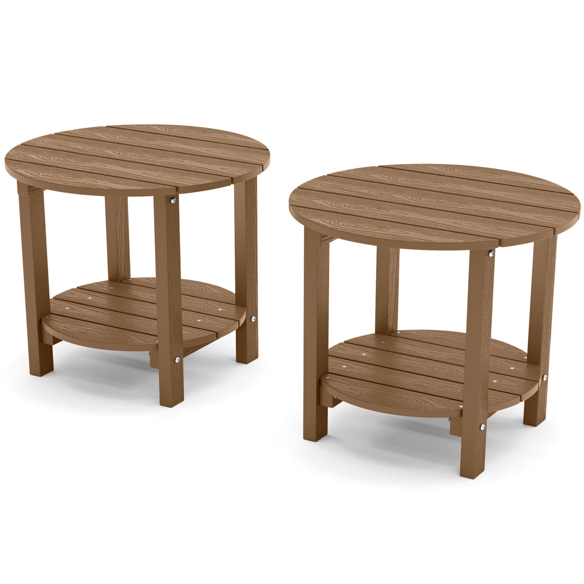 YEFU 2-Piece Adirondack Side Table Set - 18