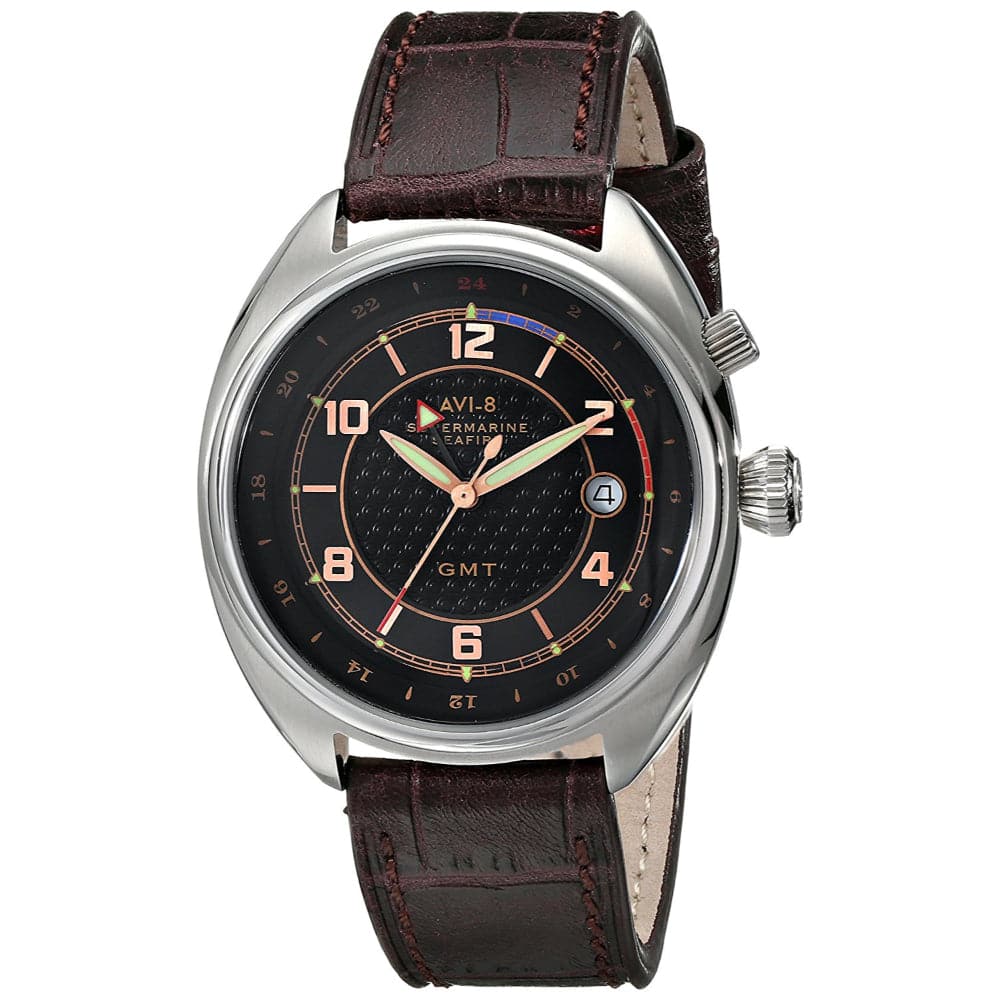 AVI 8 Supermarine Seafire AV-4030-03 Men's Automatic Watch - Military Style Pilot Watch for Aviation Enthusiasts & Everyday Wear
