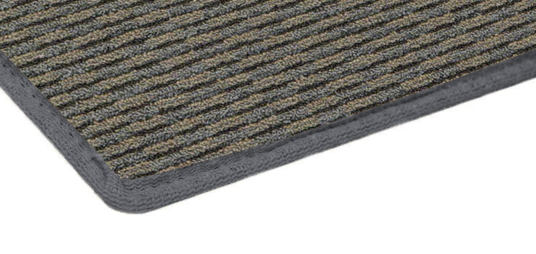 Koeckritz Wrought Iron Pattern Indoor Outdoor Area Rug - Non-Slip Runner Carpet with Premium Nylon Fabric & Finished Edges - 2x3 Feet for Living Room, Bedroom, Patio, Deck, and Entryway