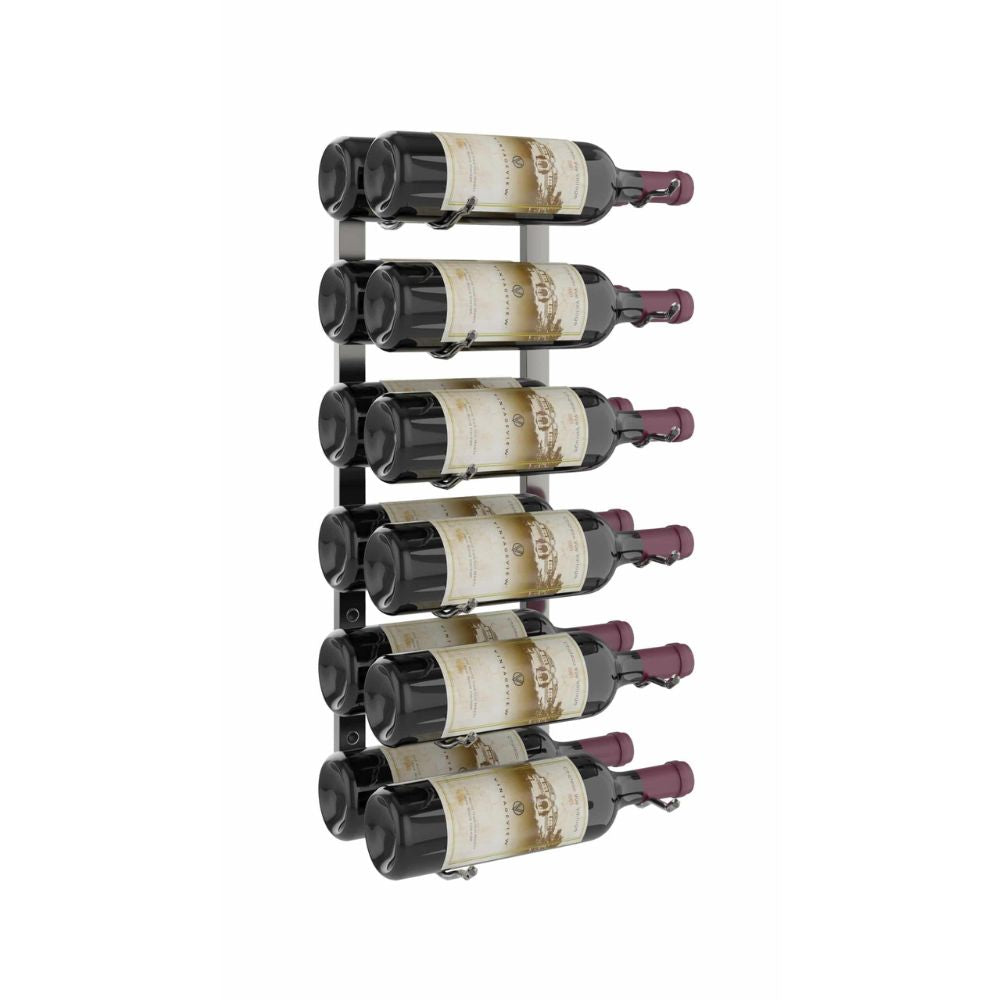 2-Tier Wine Bottle Rack - Holds 6 to 18 Bottles (2 Feet Tall) - Perfect for Kitchen, Bar, or Wine Cellar Storage