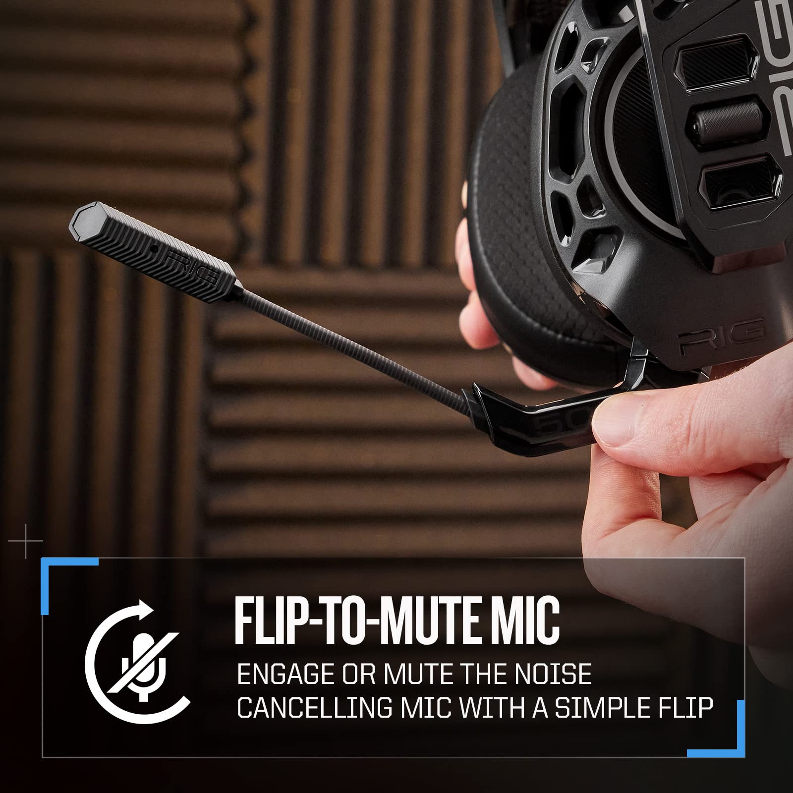 RIG 500 PRO HC Gen 2 Multiplatform Gaming Headset - Competition Grade Sound for Xbox Series X|S, Xbox One, PS5, PS4, Nintendo Switch & PC - 3.5mm Wired - Black - Perfect for Esports, Streaming & Immersive Gameplay