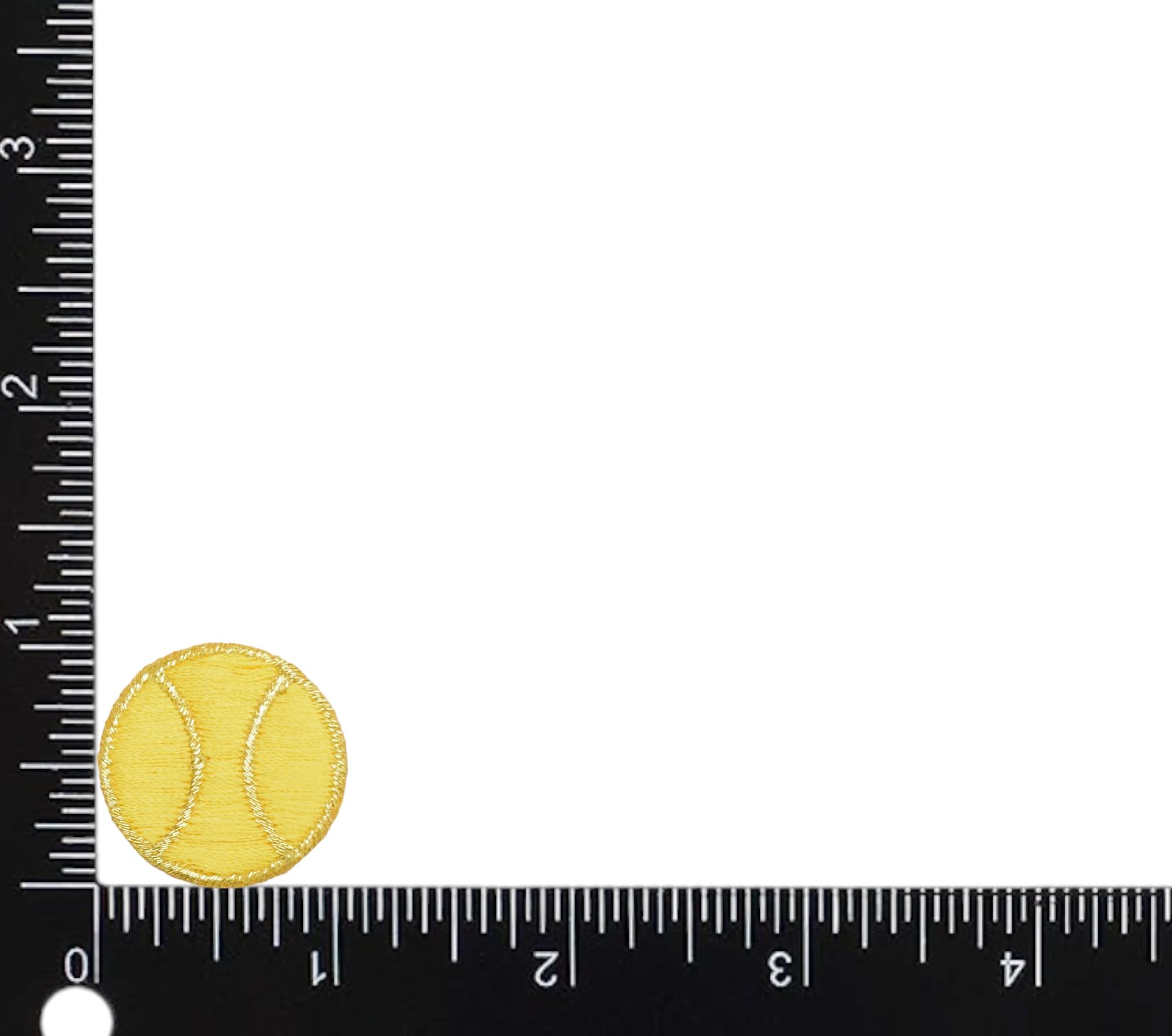 Tennis Ball Iron-On Patch - 1