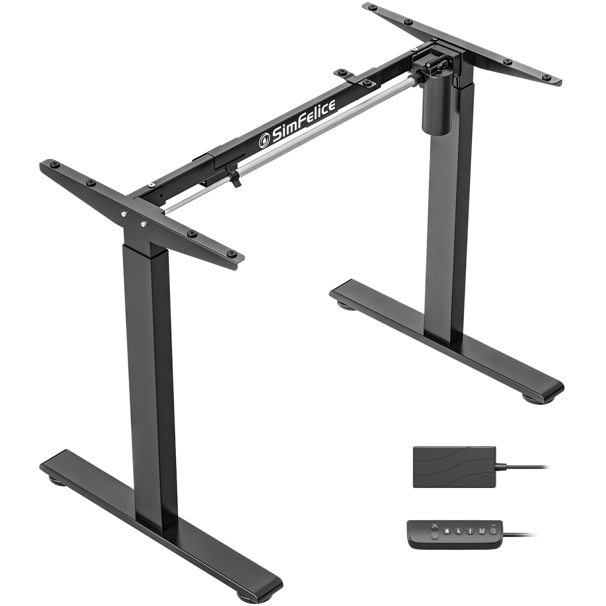 Electric Standing Desk Frame - Adjustable Height (43