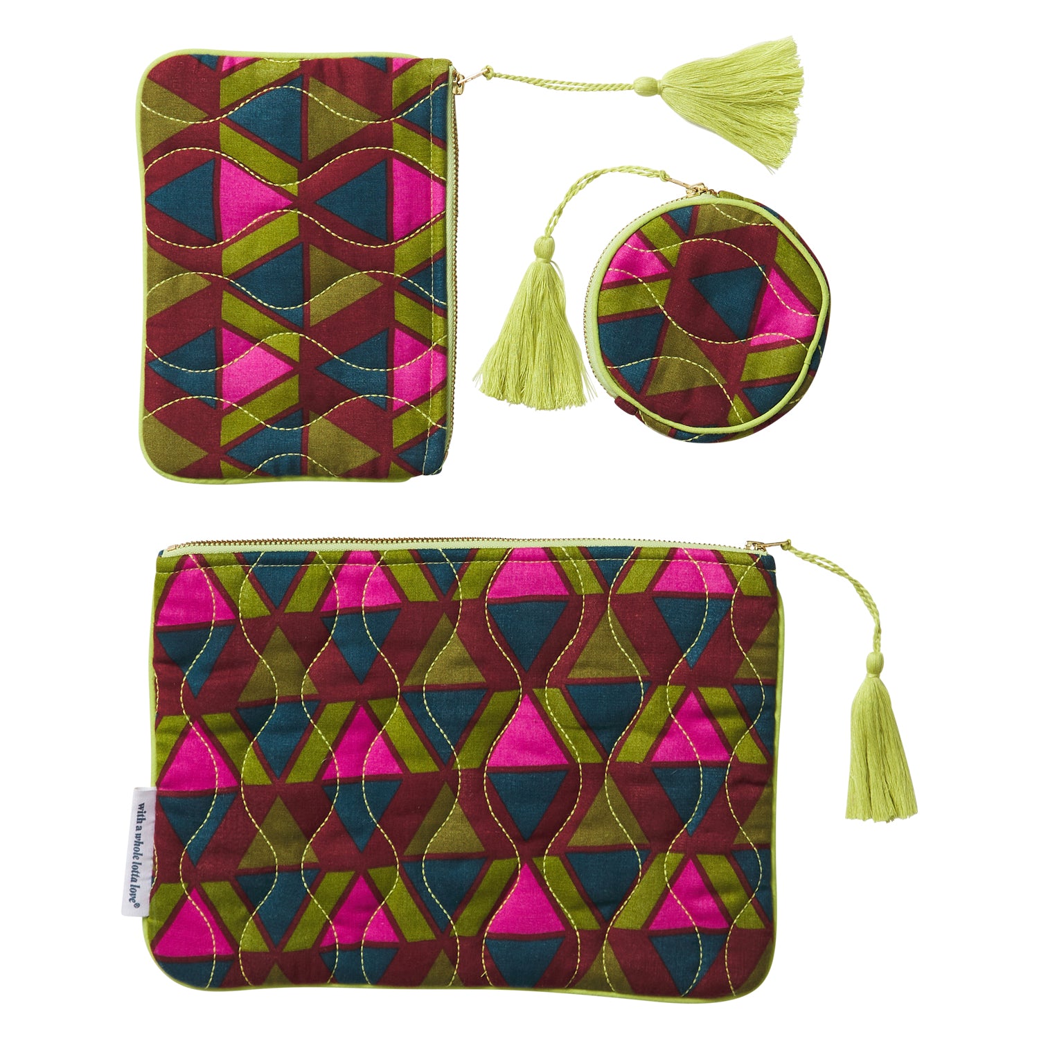 Pirro Pouch Set - 3-Piece Waterproof Crossbody Bags for Women, Travel Essentials & Everyday Use | Gym, Beach, Shopping & Work Accessories
