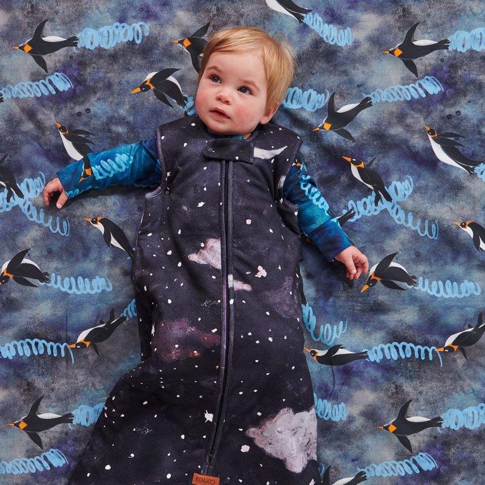 Starry Night Sleeping Bag for Adults & Kids - Lightweight & Waterproof Camping Gear for Outdoor Adventures, Backpacking, and Stargazing