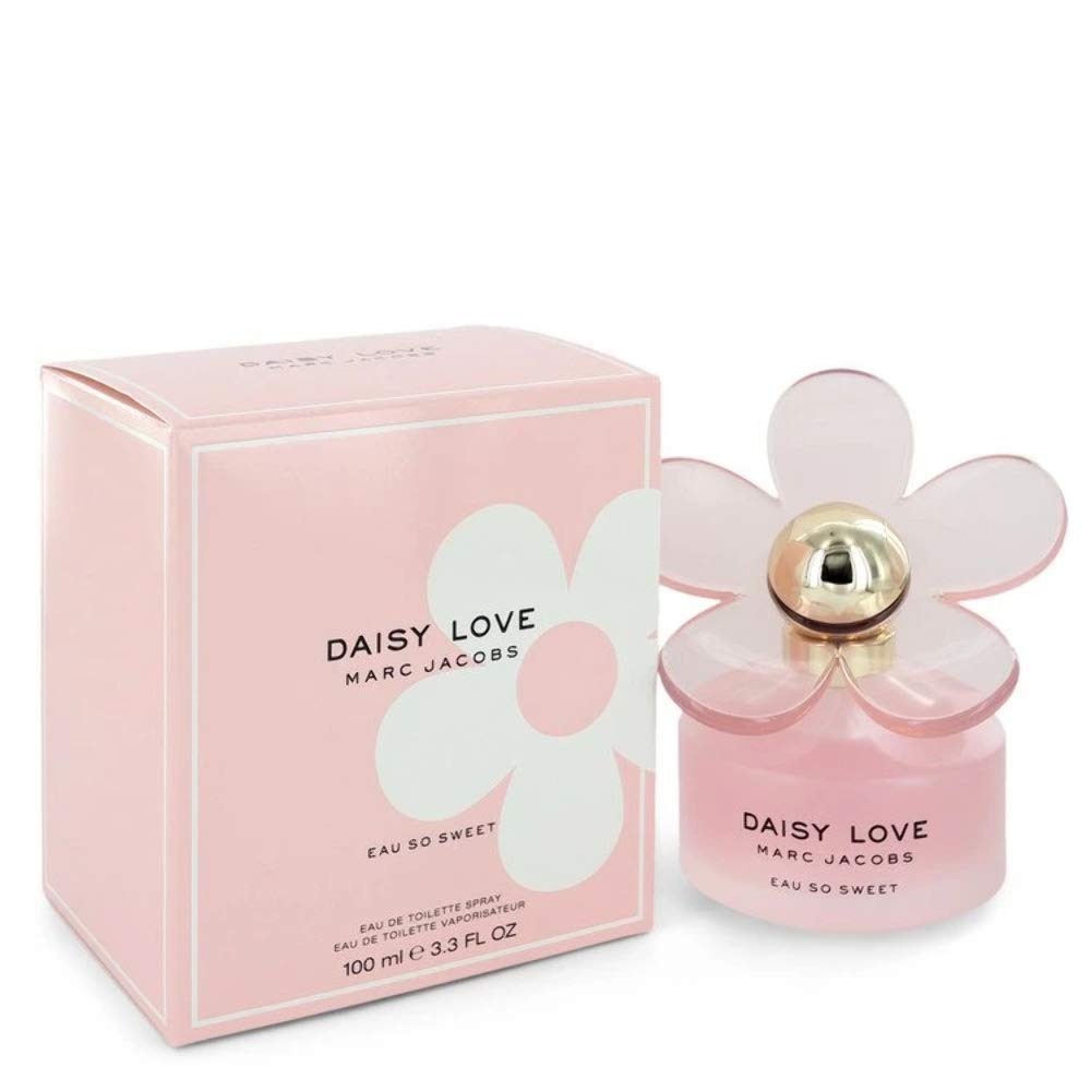 Marc Jacobs Daisy Love Eau So Sweet Perfume for Women - Floral Fruity Fragrance Eau De Toilette Spray 3.3 oz (100ml) - Perfect for Valentine's Day, Anniversary & Birthday Gifts - Tester Version for Sampling Before Purchase