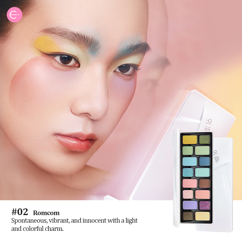 CHEERYEP 16-Color Natural Star Eyeshadow Palette - Long Lasting, Highly Pigmented Makeup for Day & Night Looks - Perfect for Parties, Weddings, and Everyday Wear