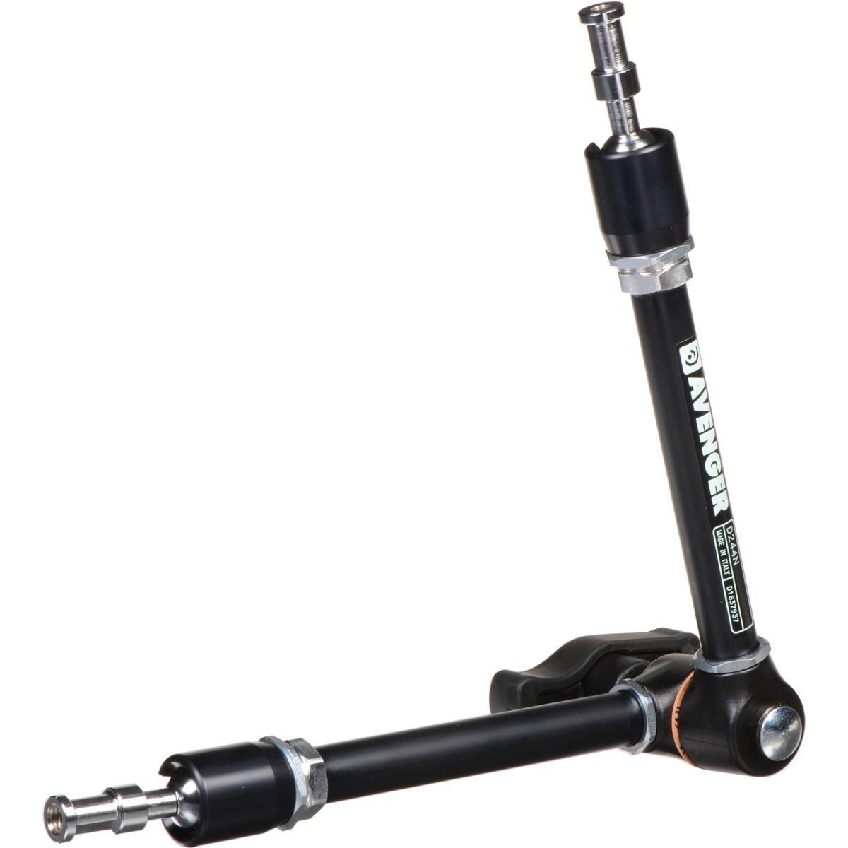 Avenger D244N Adjustable Friction Arm - Heavy Duty Camera Mount for DSLR, Camcorder & Lighting Equipment - Perfect for Studio, Vlogging & Photography Setups