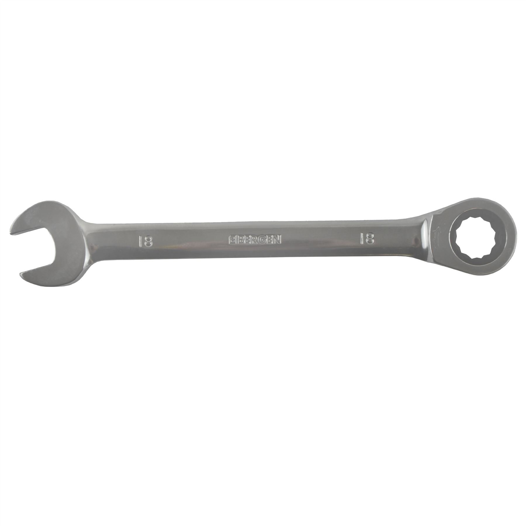18mm Metric Ratchet Combination Spanner Wrench - 72 Teeth SPN35 - Perfect for Automotive Repair, Machinery Maintenance & DIY Projects