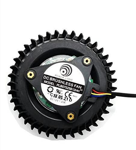12V 1.20A Cooling Fan PLB07525B12HH for PC & Electronics Cooling