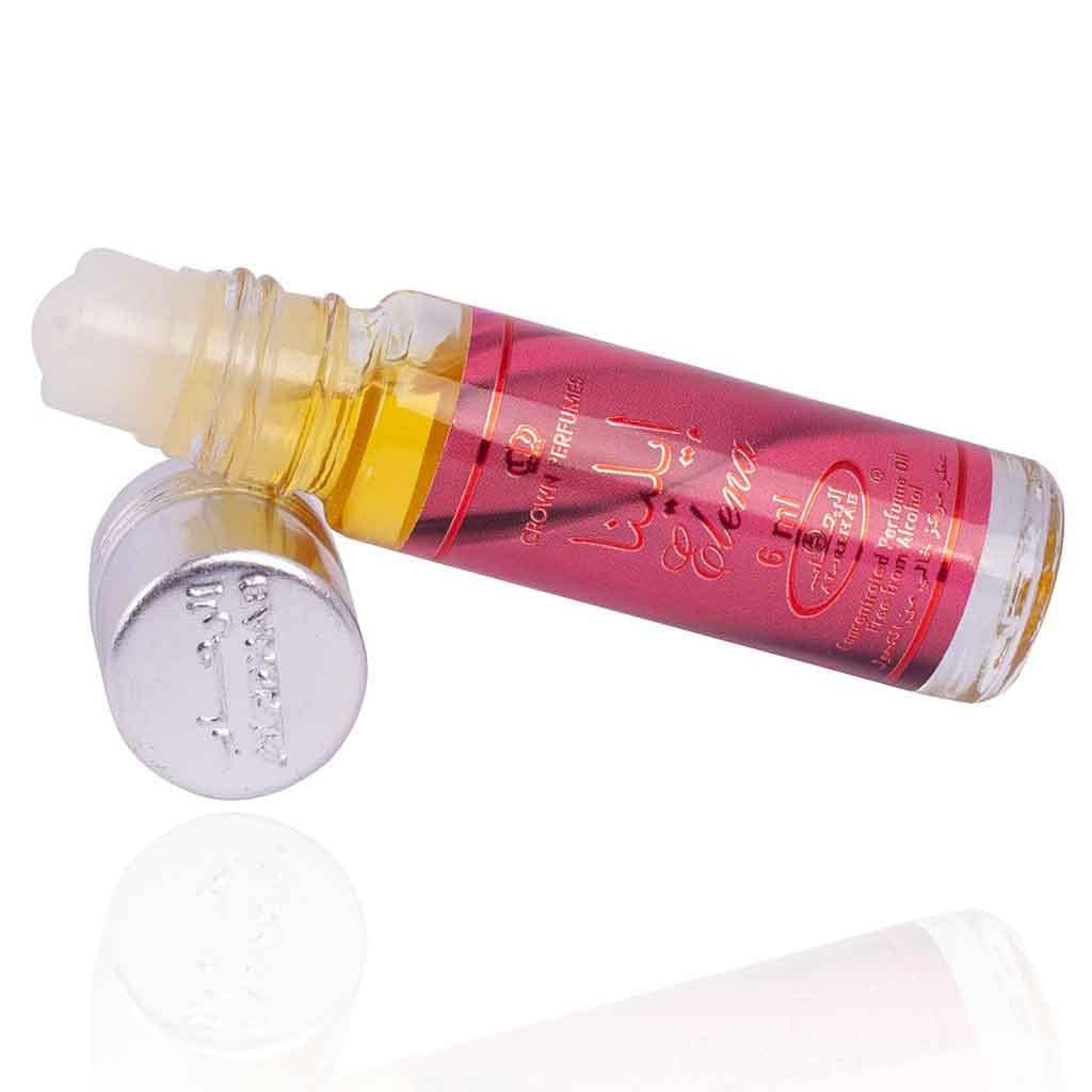 Al-Rehab Elena Perfume Oil - 6ml (0.2 Oz) Roll-On Fragrance for Women, Long-Lasting Arabian Scent, Perfect for Daily Wear, Date Nights & Special Occasions