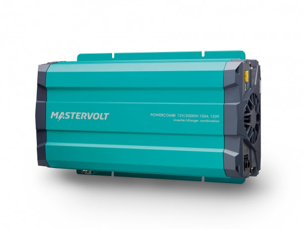 MasterVolt PowerCombi 12/2000 100 | 36212000 Inverter Charger - 2000W Pure Sine Wave Power Converter for RVs, Boats & Off-Grid Solar Systems