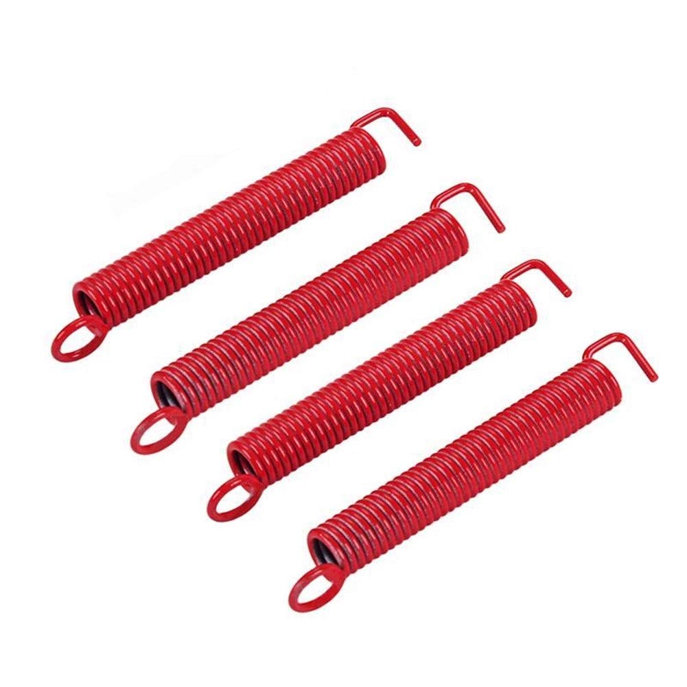 PYouo-Spring 4pcs Tremolo Bridge System Springs for ST/Stratocaster Style Electric Guitar - High-Quality Tension Springs for Smooth Vibrato & Stable Tuning - Perfect for Rock, Blues & Live Performances