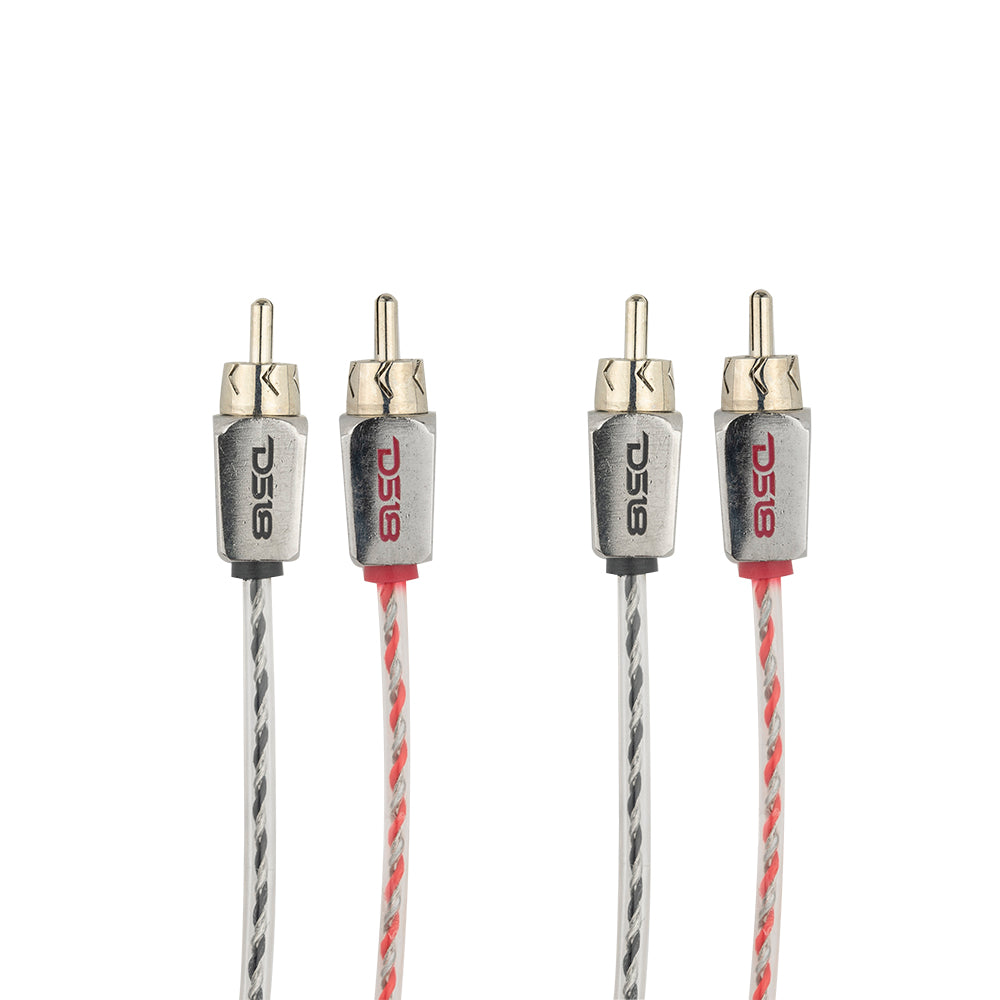 High-Quality Level 3 RCA Audio Cable - 100% Pure Copper OFC - 3 Feet (0.9m) - Perfect for Home Theater, Hi-Fi Systems & Professional Audio Setups
