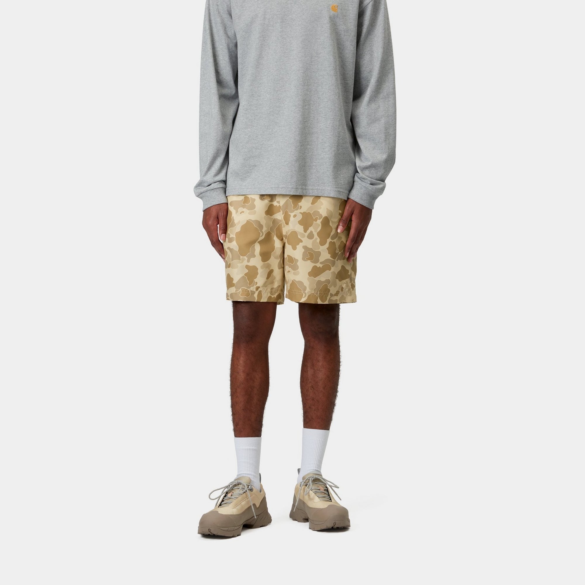 Slater Men's Swim Trunks - Quick Dry Desert Camo Board Shorts for Swimming, Beach & Summer Vacations | Lightweight & Comfortable Swimwear for Pool, Surfing & Outdoor Activities