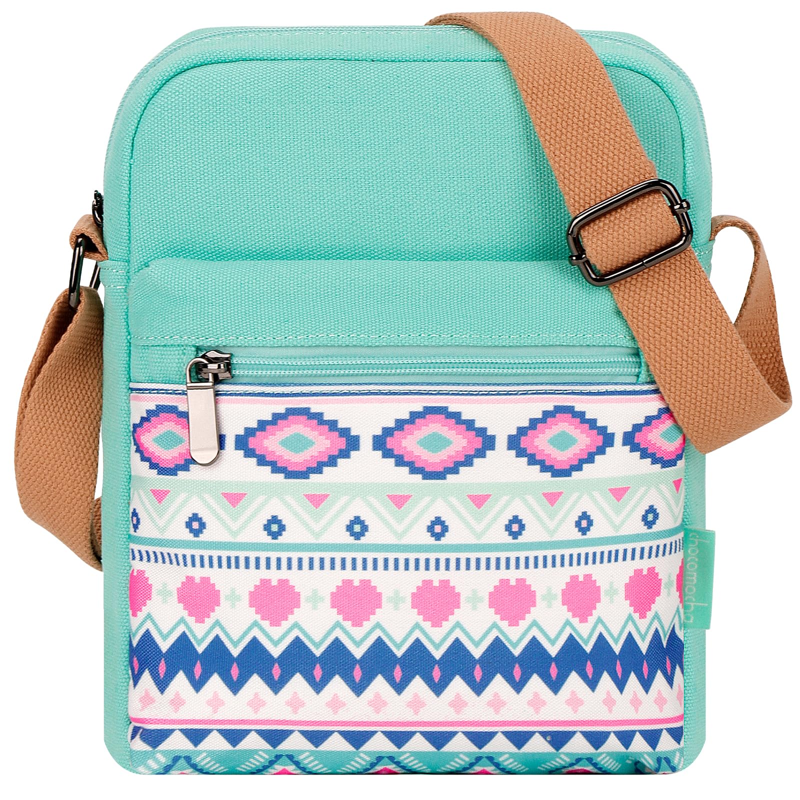 Choco Mocha Crossbody Purse for Girls Ages 6-10 - Stylish Kids Handbag for School, Travel & Everyday Use