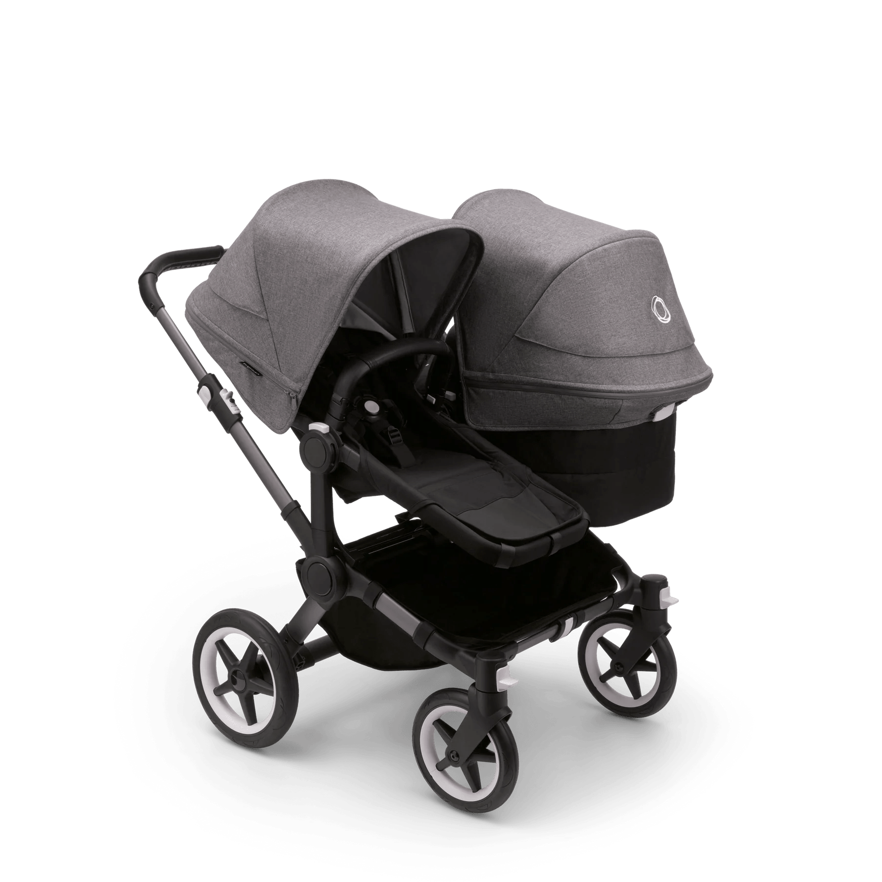 Bugaboo Donkey 5 Duo Complete Stroller - Premium Twin Baby Stroller with Reversible Seats | Perfect for City Walks, Travel & Everyday Use with Toddlers