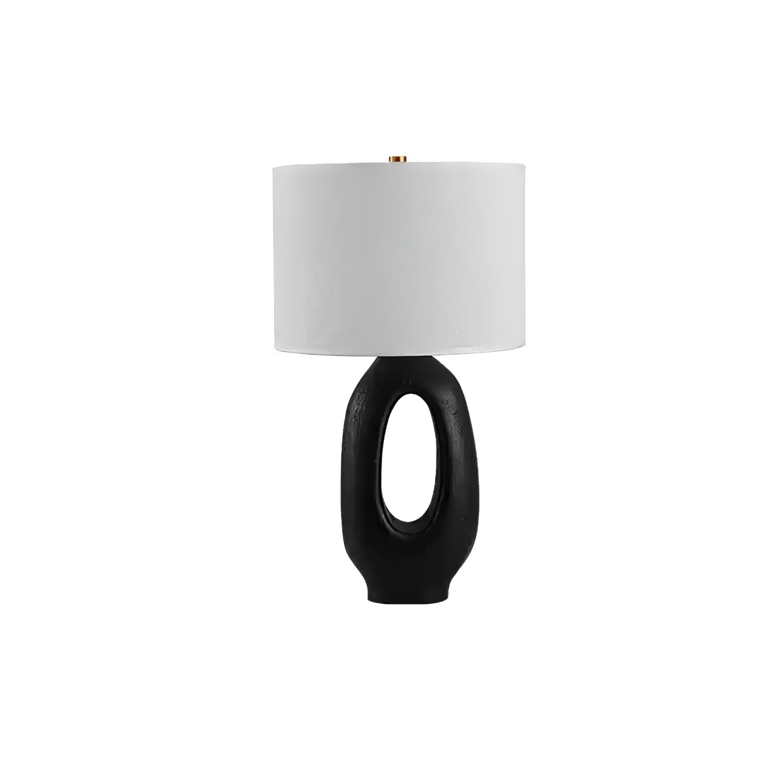 Amara Modern Sculptural Table Lamp - Elegant Home & Office Lighting for Living Room, Bedroom, or Study Desk