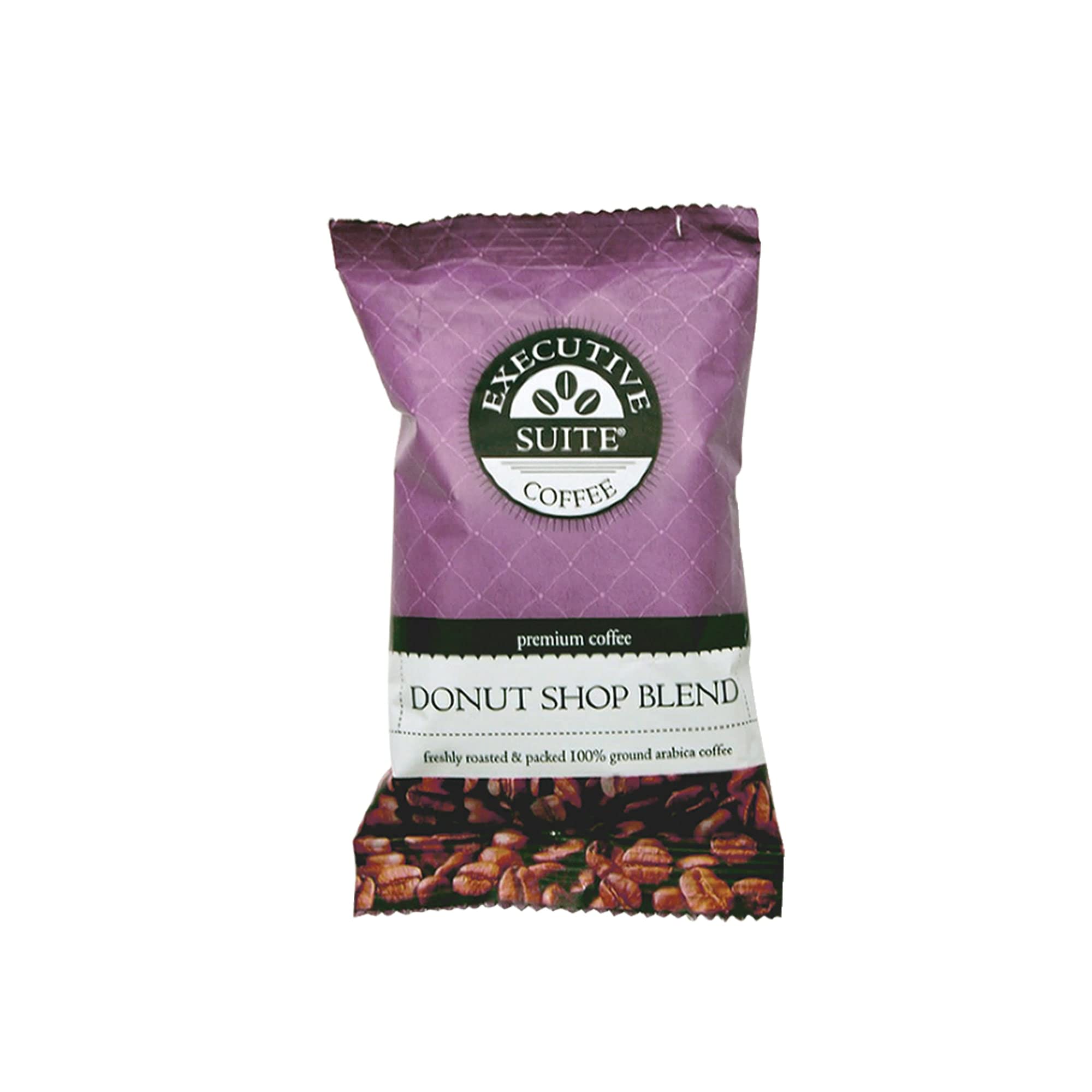 Premium Donut Shop Regular Blend Coffee - 2 Oz (Box of 42) | Rich & Smooth Flavor for Office, Home & Cafes | Executive Suite® Brand Coffee Pods