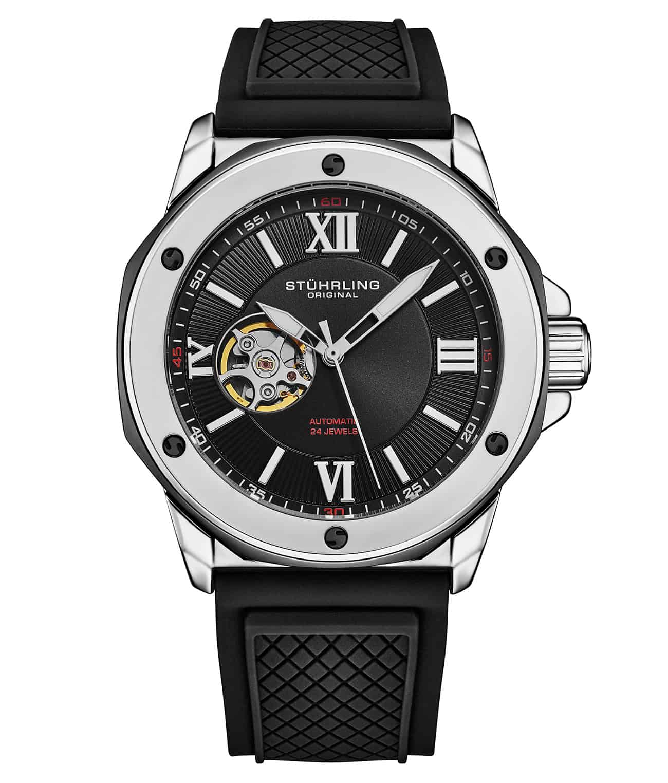 Rose Gold Case / Black Dial