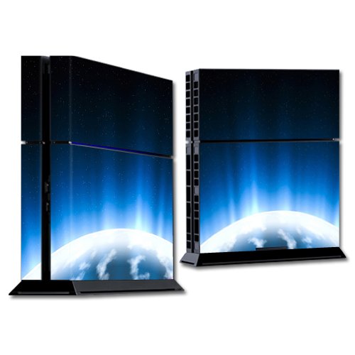 MightySkins Protective Skin Wrap Sticker for Sony PlayStation 4 (PS4) Console - Space Flight Design | Durable Vinyl Decal for Gaming Setup & Customization