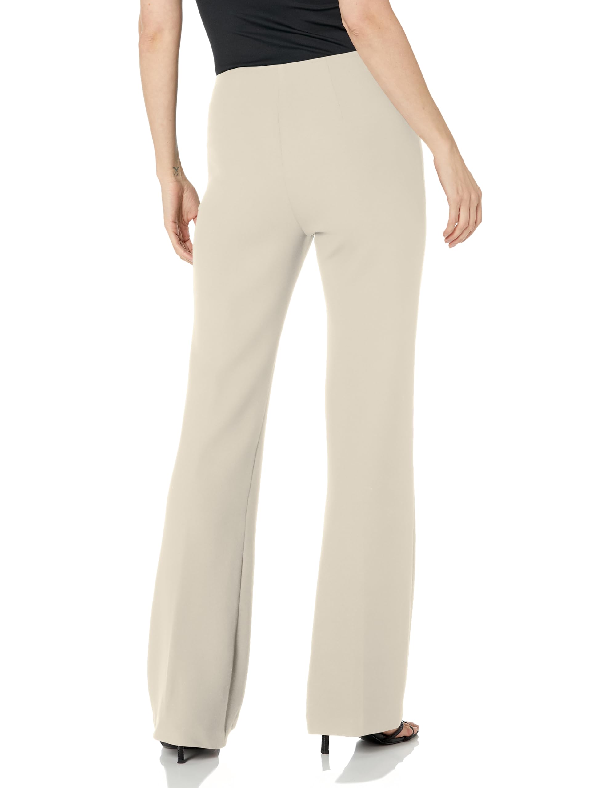 Trina Turk Women's High Waist Kick Flare Pants - Stretchy Comfort Fit Wide Leg Trousers for Work, Office & Casual Outfits | Plus Size Options Available