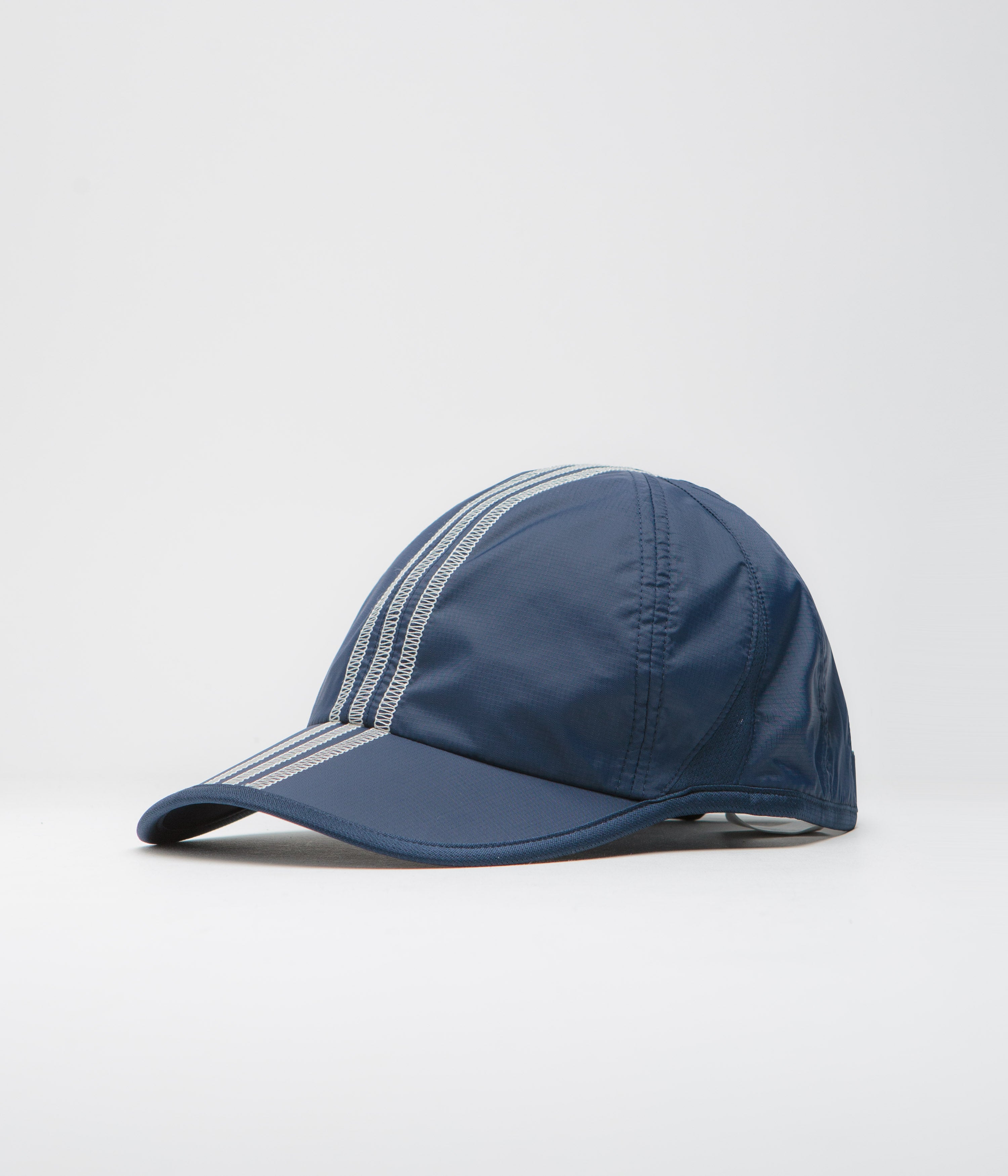 Adidas x Pop Trading Company Superlight Cap - Collegiate Navy | Lightweight Adjustable Baseball Hat for Men & Women | Perfect for Running, Hiking & Outdoor Activities