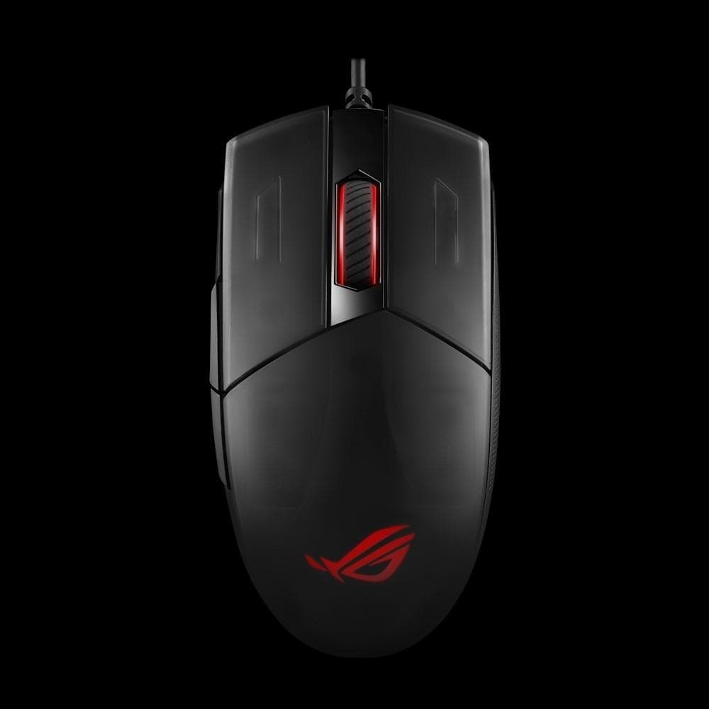 ASUS ROG Strix Impact II Wired Gaming Mouse with Aura Sync RGB Lighting, 6200 DPI, Ergonomic Design - Perfect for FPS, MOBA Games and Esports Tournaments (2-Year Warranty)