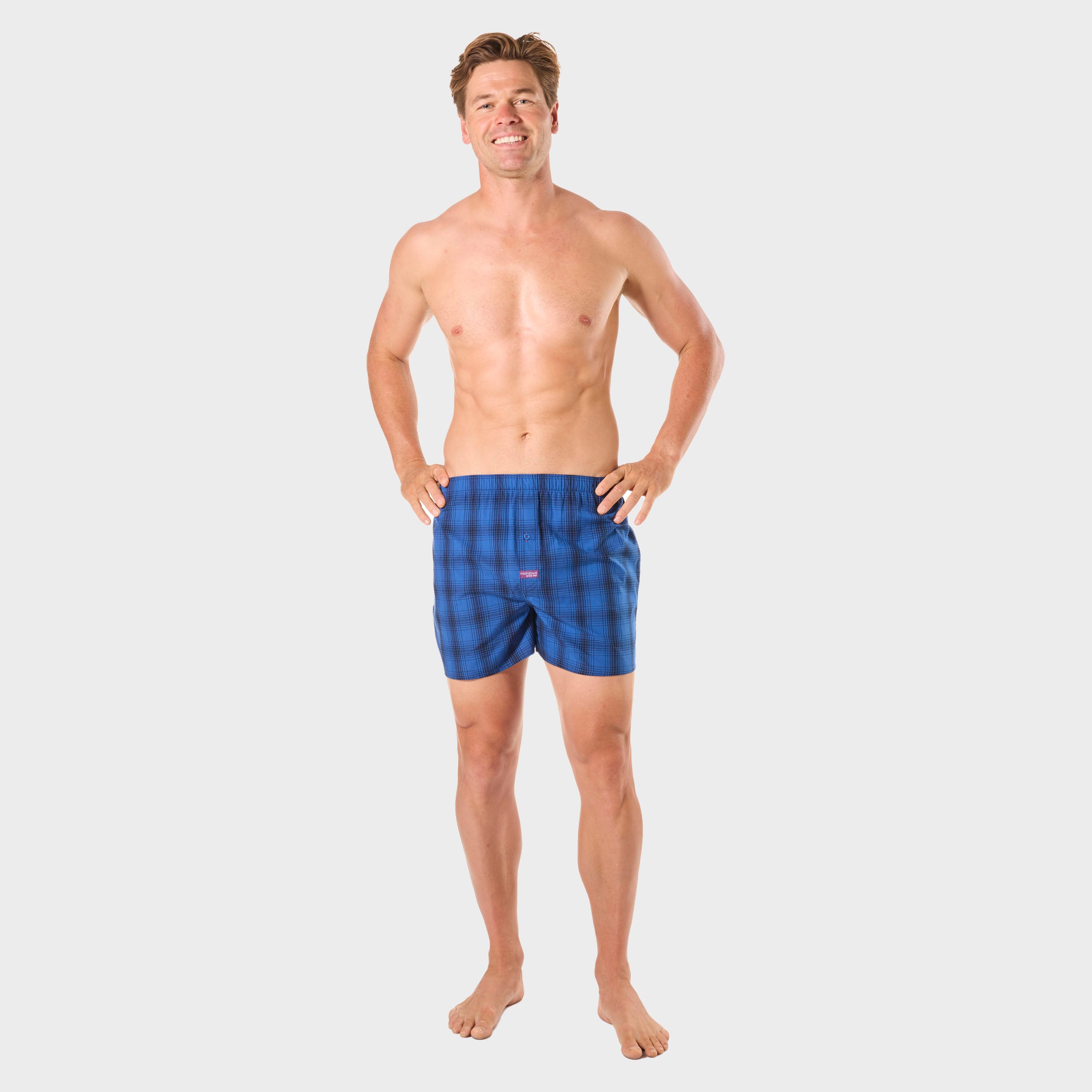 Men's Cotton Boxer Shorts 3-Pack - Soft Breathable Underwear for Everyday Comfort | Perfect for Workout, Sleep & Casual Wear