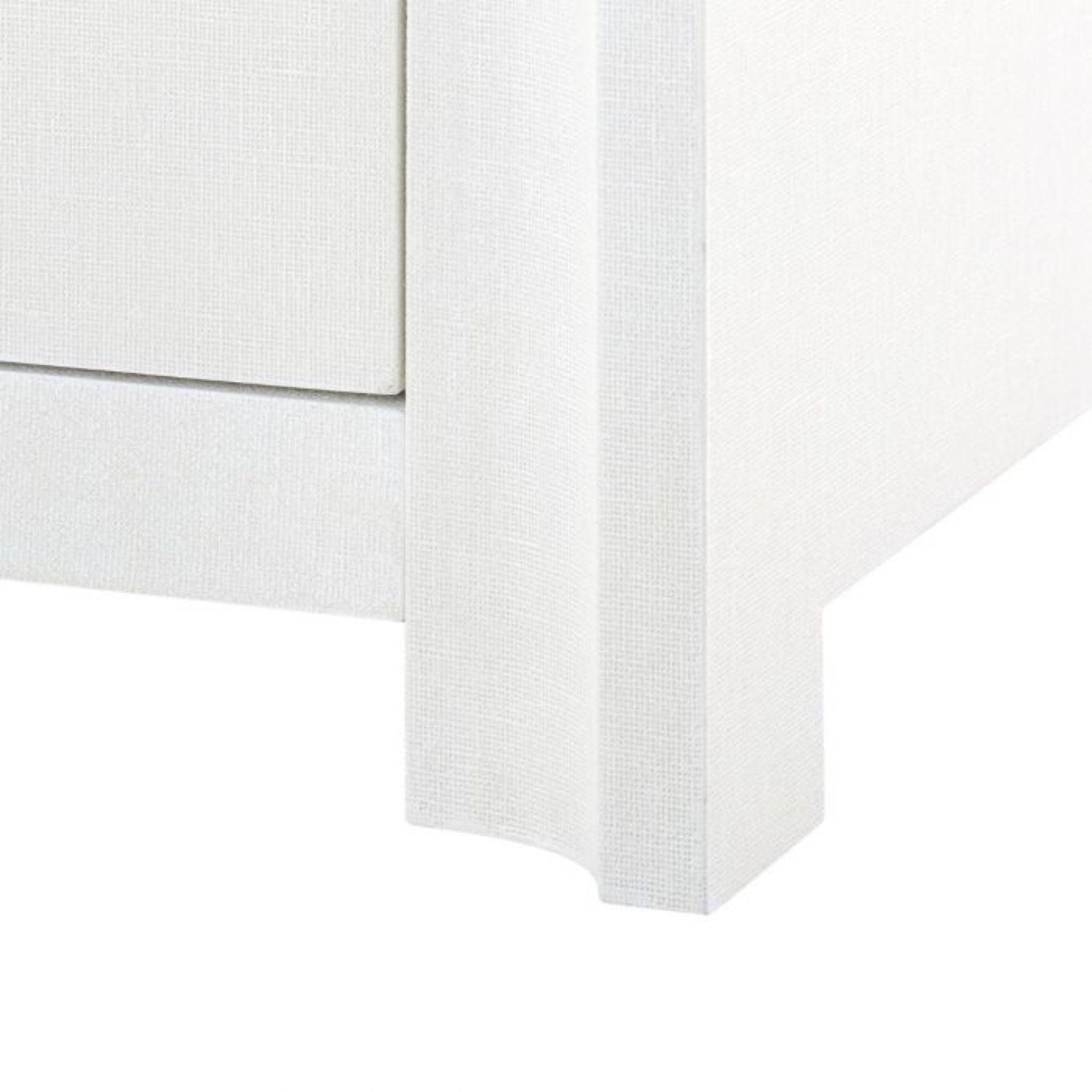 Audrey 6-Drawer Dresser in Cream - Customizable Handles | Perfect for Bedroom, Living Room & Office Storage