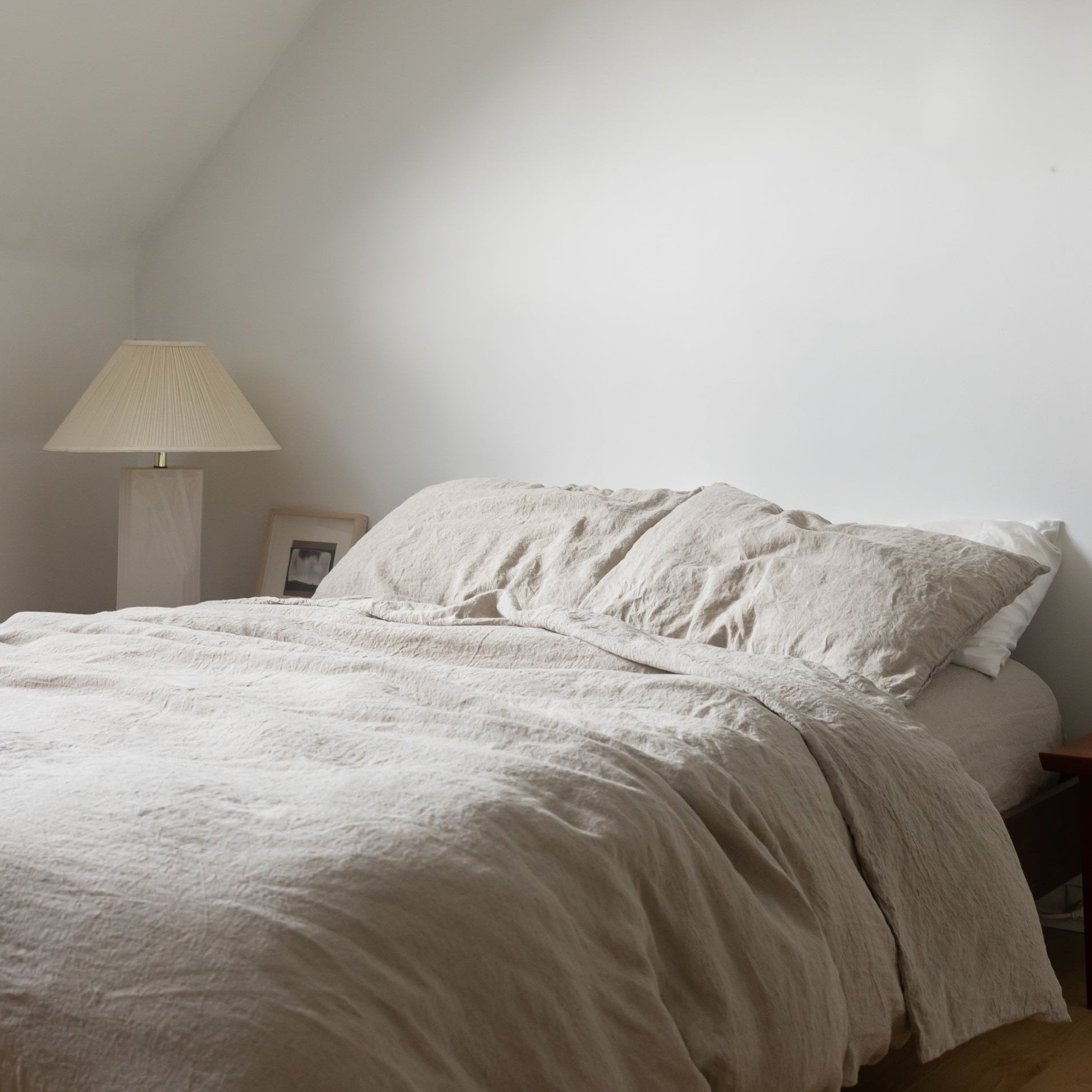 Premium 100% Organic Linen Duvet Cover Set - Breathable & Soft Bedding for All Seasons - Perfect for Master Bedroom, Guest Room & Airbnb Stays