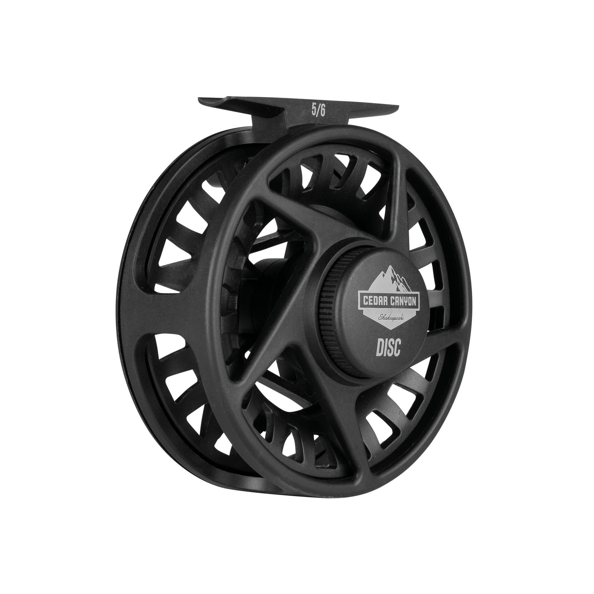 Premium Cedar Canyon™ Disc Fly Reel - Smooth Drag System for Trout & Salmon Fishing - Perfect for Freshwater & Saltwater Fly Fishing Adventures