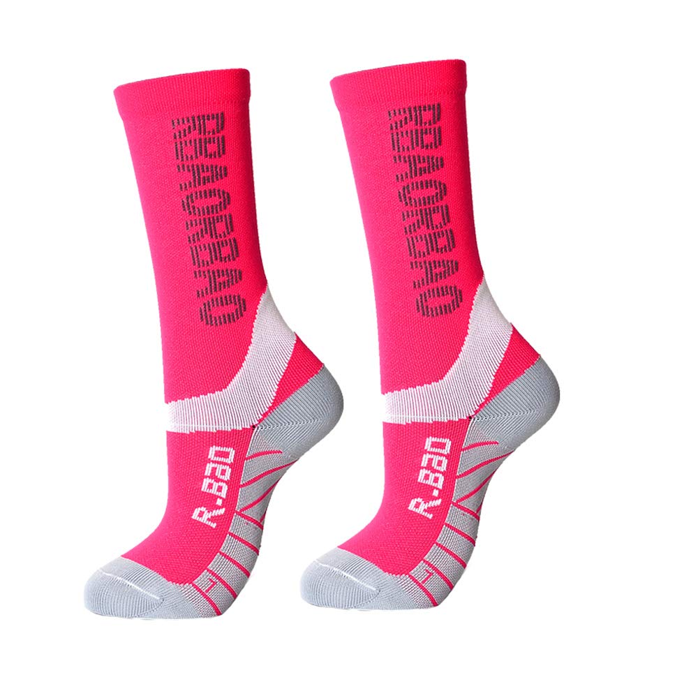 **Kids' Cycling & Hiking Compression Socks - Soft & Breathable Long Socks for Balance Bikes - Boys & Girls Athletic Socks - Perfect for Outdoor Sports, Bike Riding & Active Play**