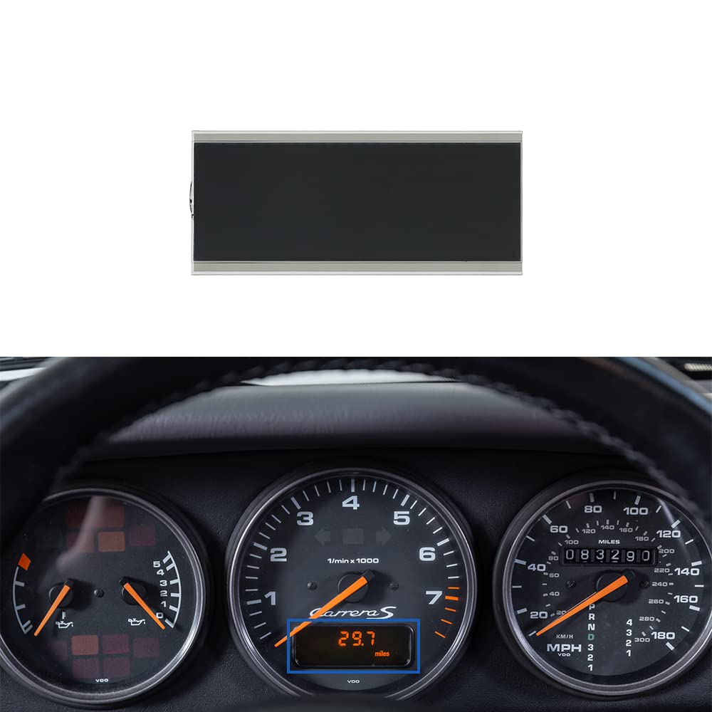 Porsche 964 & 993 Instrument Cluster Display Replacement - Miles Version Compatible with Ruf Models | Perfect for Dashboard Repair & Classic Car Restoration