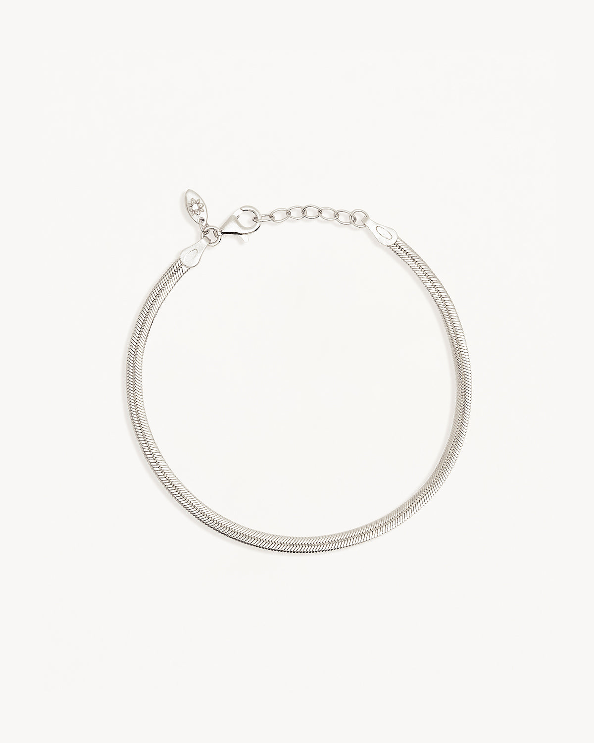 Sterling Silver Herringbone Chain Bracelet for Women - Dainty & Elegant Jewelry Gift for Birthday, Anniversary - Perfect for Everyday Wear & Special Occasions