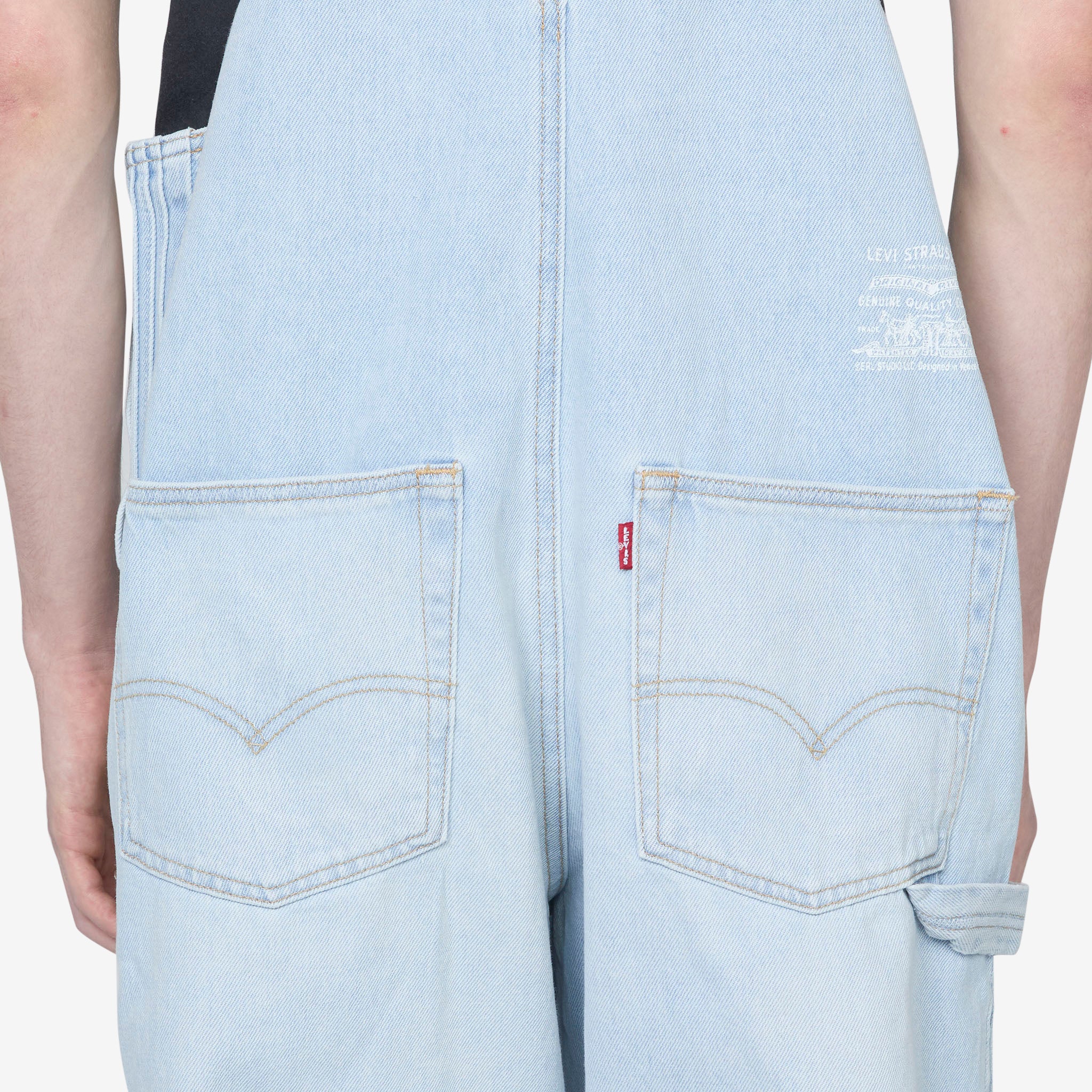 Levi's Women's Denim Overalls - Classic Blue Jeans Jumpsuit for Casual Wear & Work Outfits | Comfortable & Stylish for Everyday Fashion