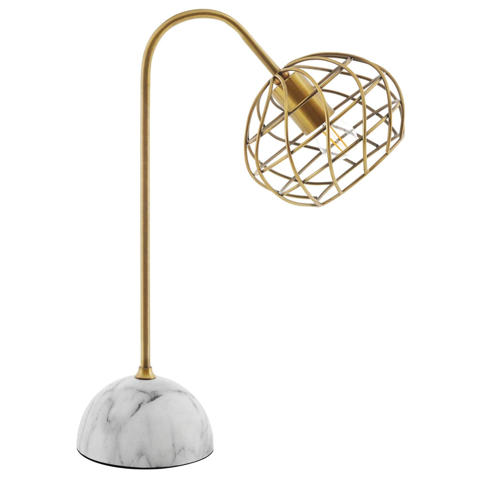Ergode European Style Table Lamp - French Petite Acrylic Flocked Iridescent Lighting for Bedroom, Living Room & Office Decor | Bulb Not Included (EEI-3086-VV)
