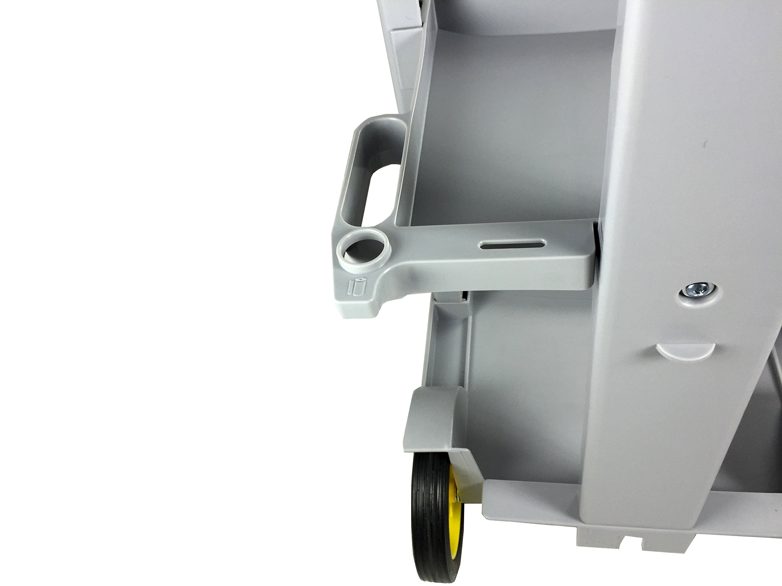 Commercial Cleaning Janitorial Cart with Cover & 25 Gallon Vinyl Bag - Heavy Duty Utility Cart for Office, School, Hospital Cleaning - Ideal for Janitors, Housekeepers & Cleaning Professionals