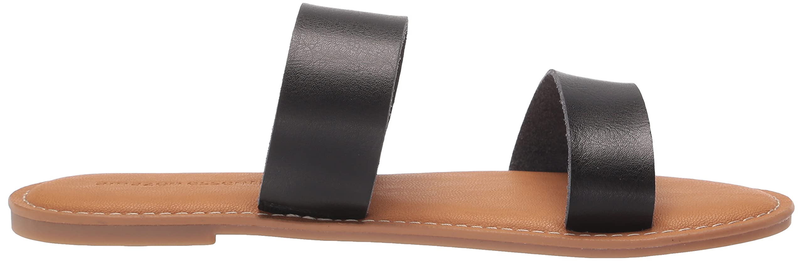 Amazon Essentials Women's Two Band Comfortable Slide Sandals - Casual Summer Beach Shoes for Walking, Travel & Outdoor Activities