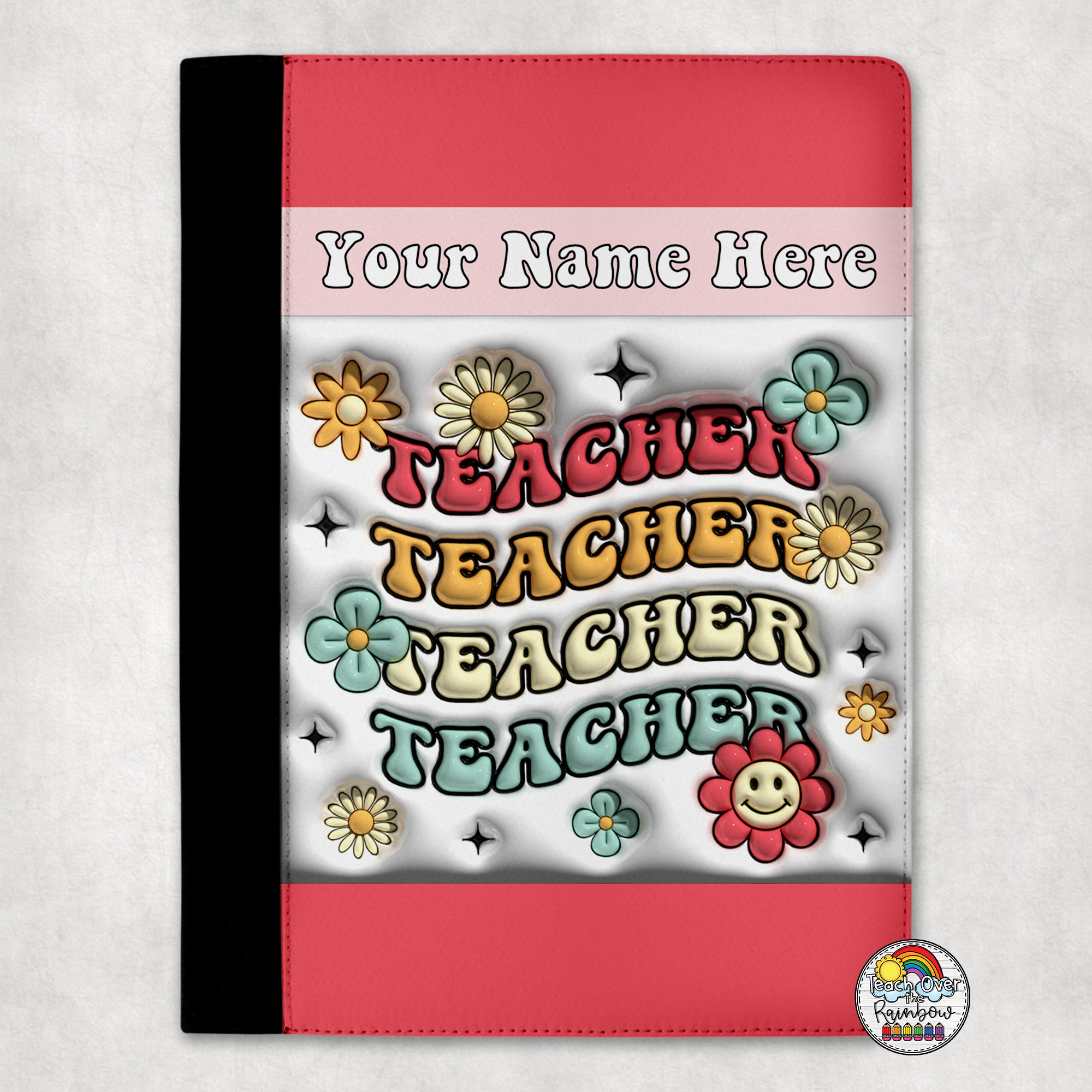 Professional Teacher Portfolio Binder - Organize Lesson Plans, Certificates & Student Work - Perfect for Educators, Student Teachers & Substitute Teachers - Ideal for Classroom, Interviews & Professional Development