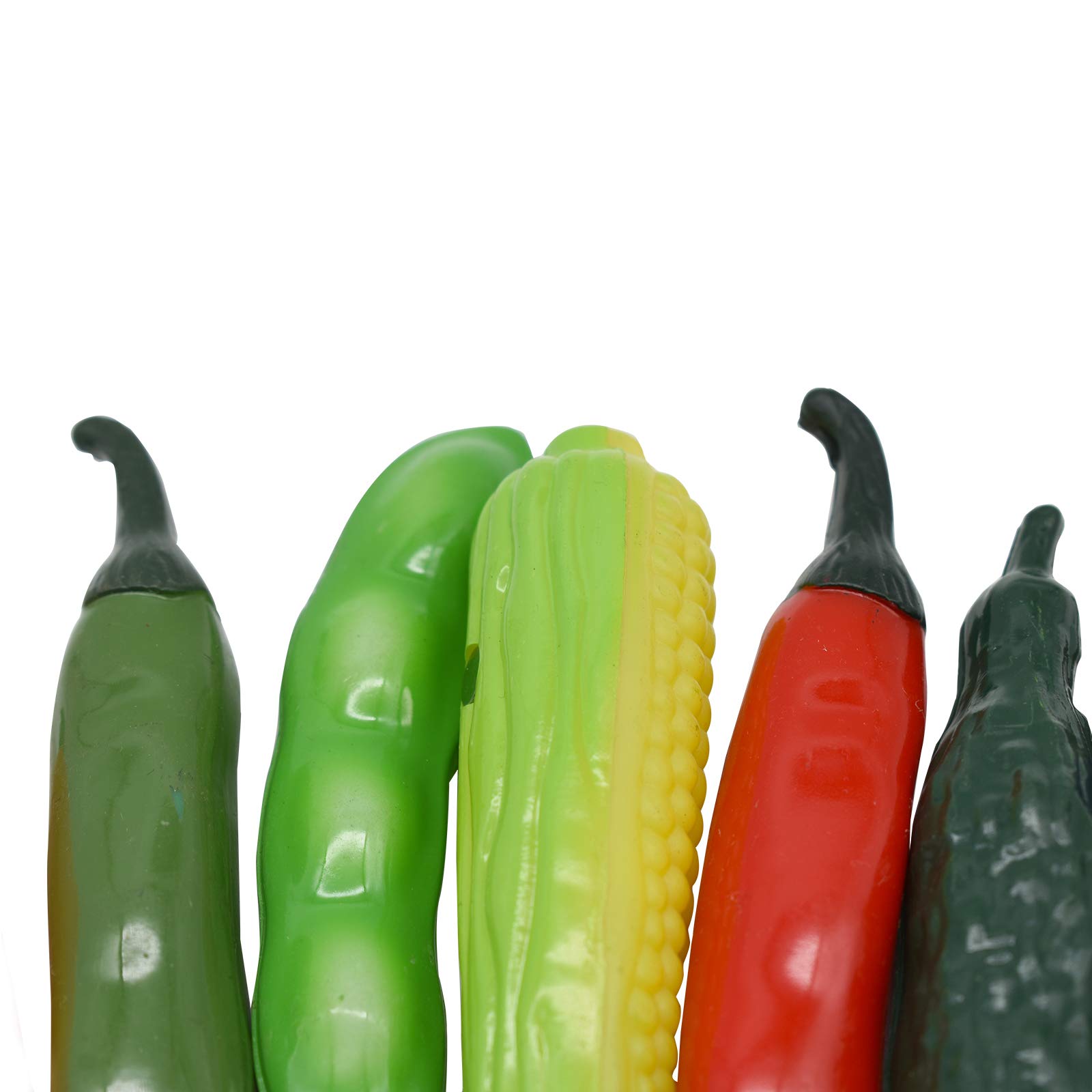 Maydahui 24-Piece Vegetable Shaped Ballpoint Pens Set - Corn, Red Pepper, Carrot, Eggplant, Cucumber, Green Pepper, Cabbage & Kidney Bean Design with Black Ink - Fun Writing Tools for Women, Homemakers & Office Use - Perfect for Journaling, Gift Giving & Creative Note Taking