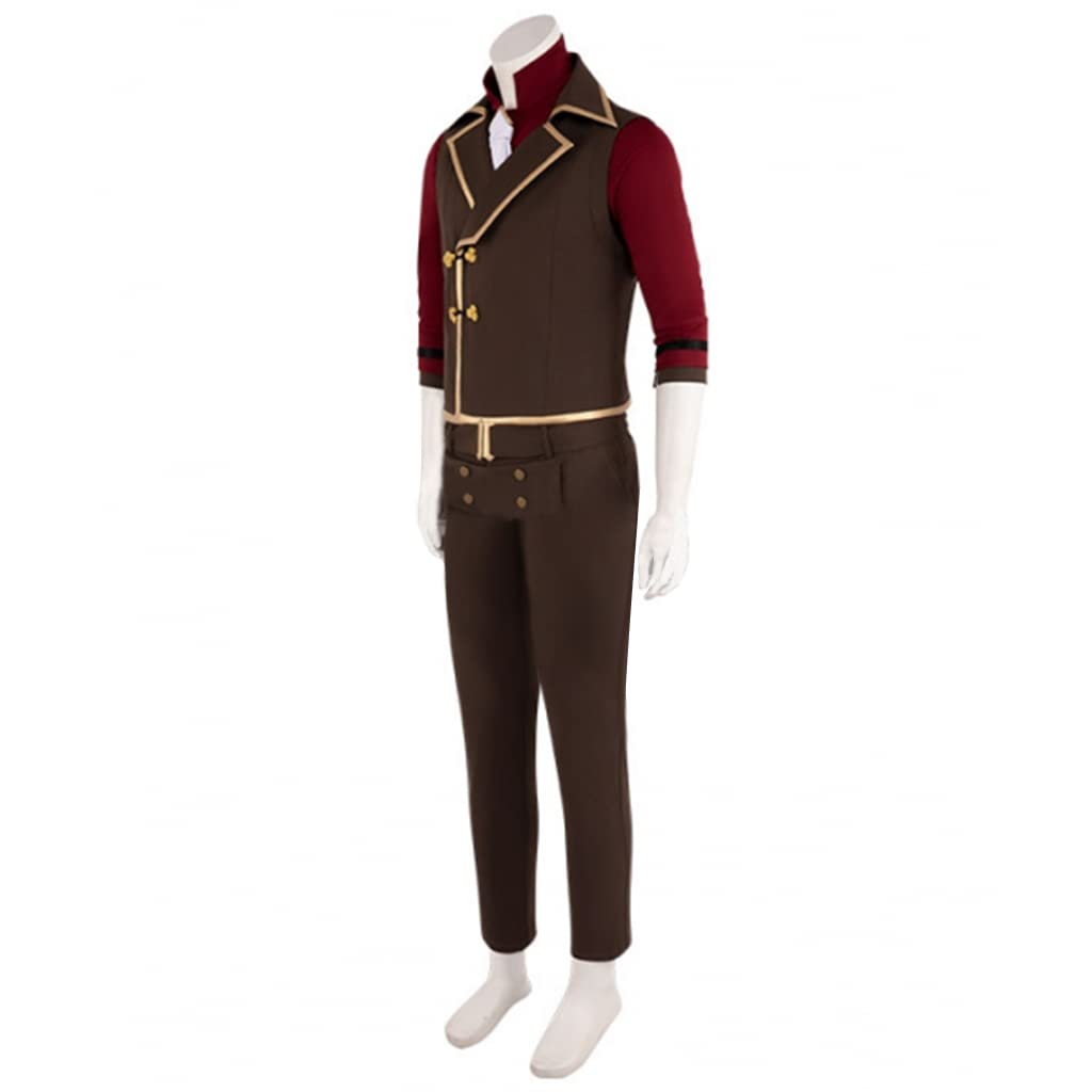 RocailleCos Arcane Silco Cosplay Costume Outfit - League of Legends LOL Halloween Costume for Men | Perfect for Cosplay Events, Comic Con & Halloween Parties