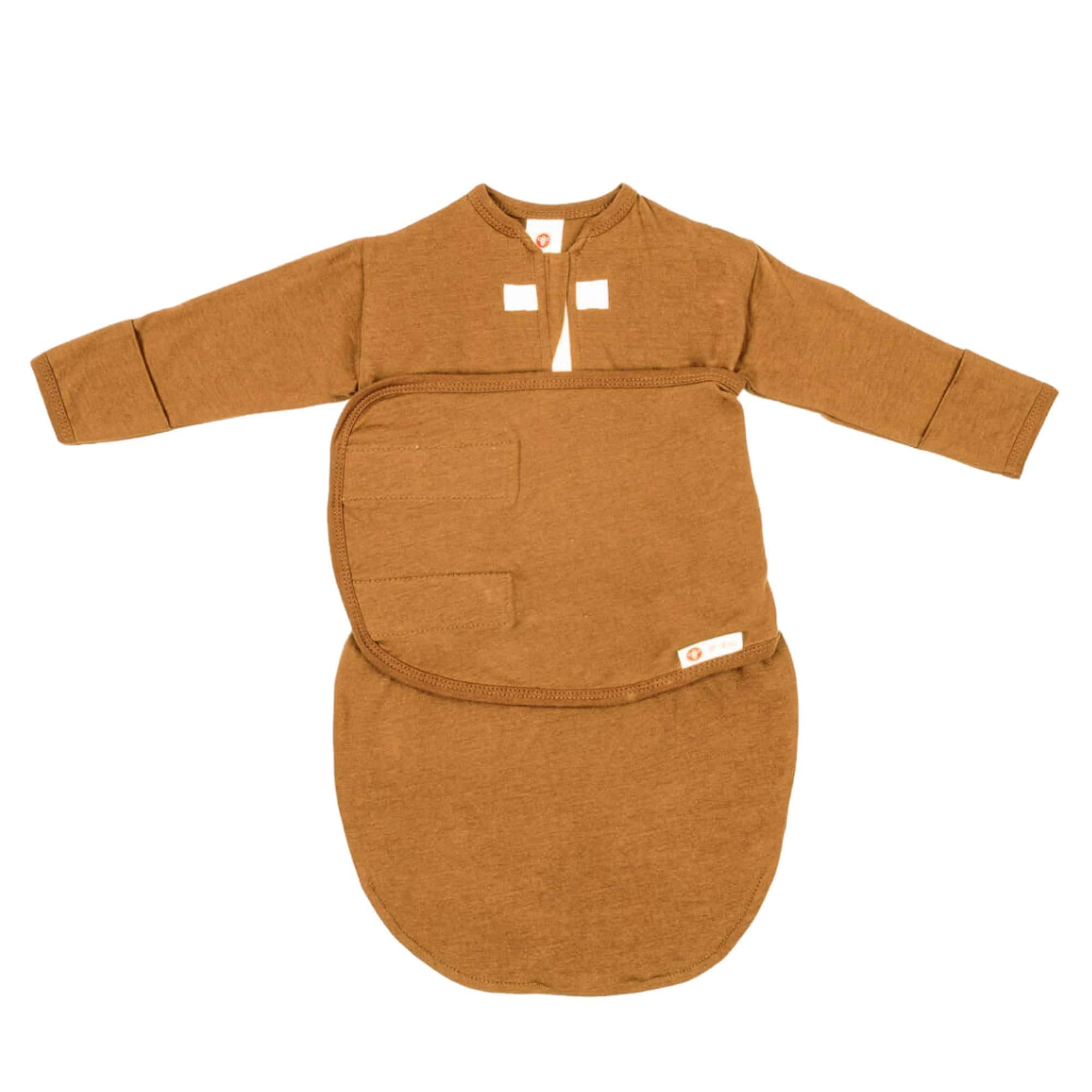 Embe Baby Eczema Sleep Sack with Fold-Over Mittens | Soft Organic Cotton Swaddle for Sensitive Skin | No-Scratch Sleeves for Newborns & Infants | Perfect for Nighttime Sleep & Eczema Relief