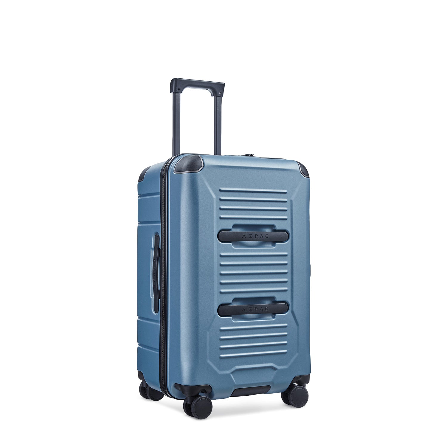 AZPAC Braking 2.0 Luggage with Brake System - Lightweight Travel Suitcase with Smooth Wheels & Adjustable Handle for Business Trips & Vacations
