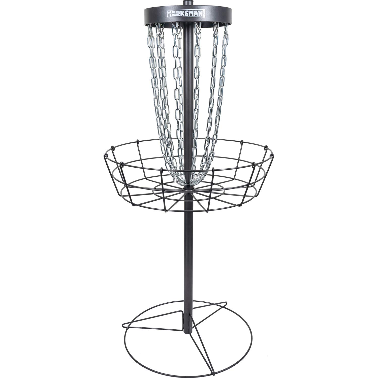 Dynamic Discs Marksman Lite Disc Golf Basket - 12-Chain Portable Frisbee Golf Target | Lightweight & Easy Assembly | Perfect for Backyard, Park & Tournament Practice