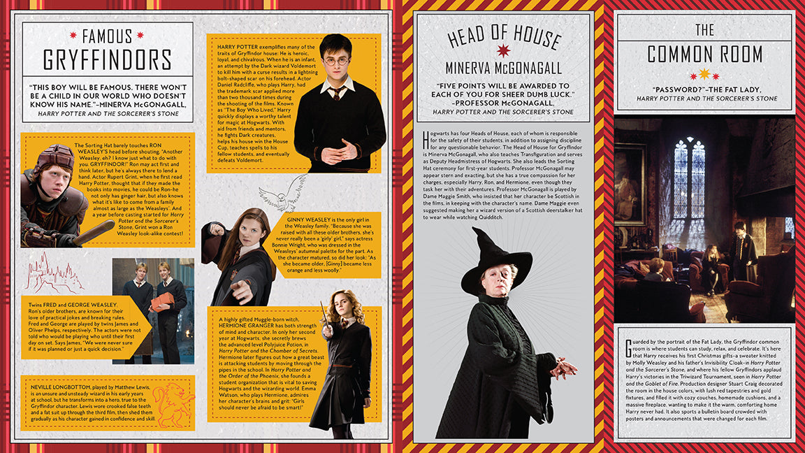 Harry Potter Gryffindor House Magic Wand - Authentic Collectible for Fans, Cosplay & Wizarding World Enthusiasts | Perfect for Halloween, Birthday Gifts & Movie-Themed Parties