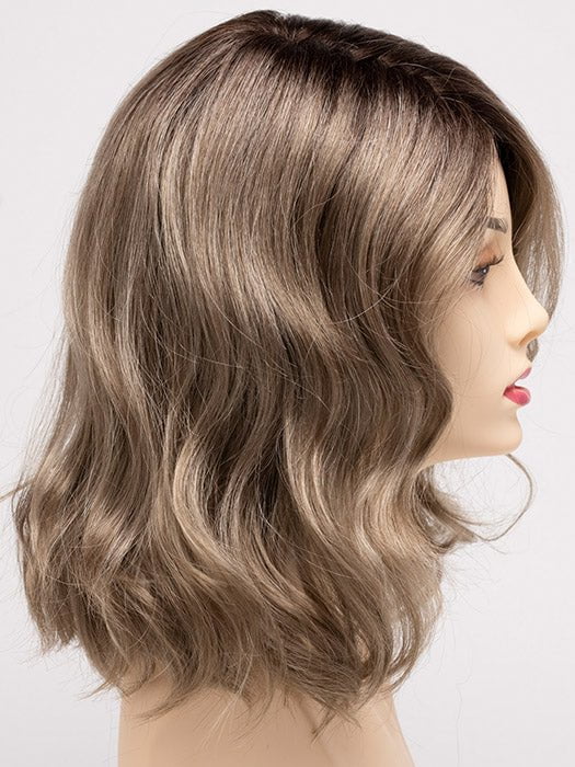 Brittaney Synthetic Lace Front Wig with Mono Top - Natural Looking Human Hair Wig for Women | Perfect for Cosplay, Daily Wear & Special Occasions