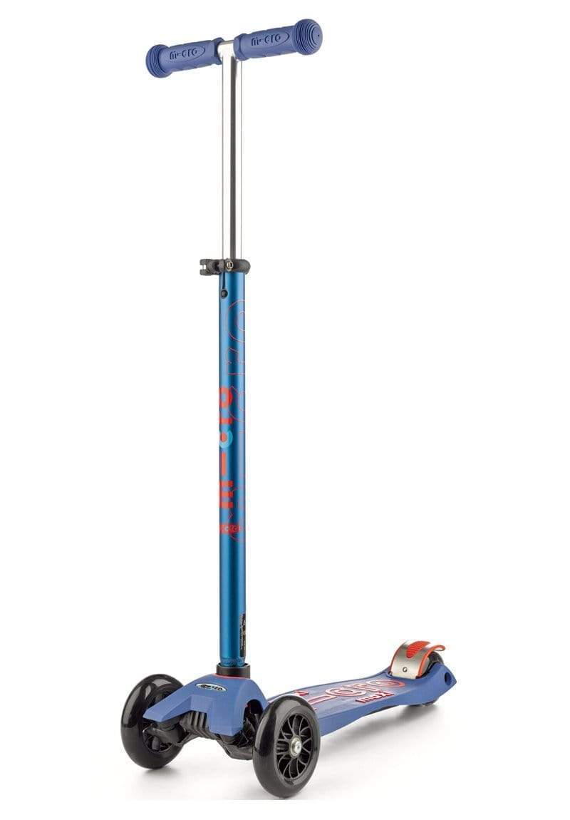 Micro Kickboard Maxi DELUXE Scooter - 3 Wheel Kick Scooter for Kids Ages 5-12 | Adjustable Height | Smooth Ride | Perfect for Commuting, School & Outdoor Fun
